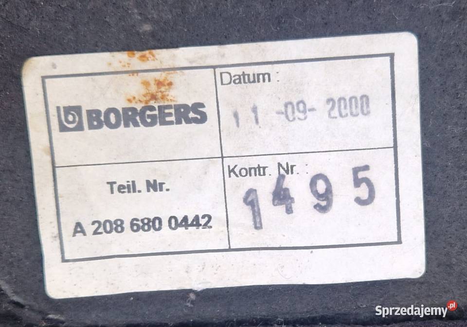 Mercedes W208 CLK wykładzina bagażnika tapicerka osobowe Bydgoszcz