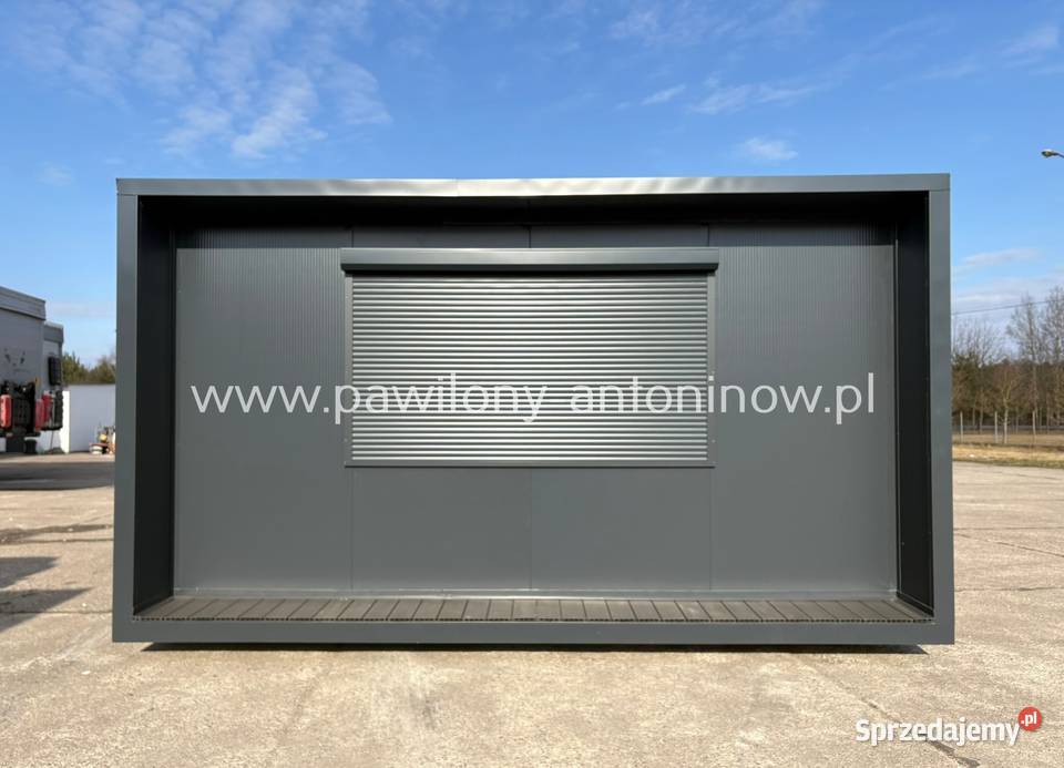 NOWY Pawilon Gastronomiczny Kontener Handlowy Gastronomia mazowieckie Warszawa