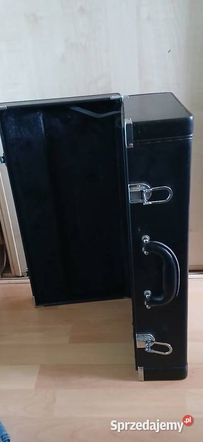 Stary twardy futerał na trabke blaszane małopolskie Kraków