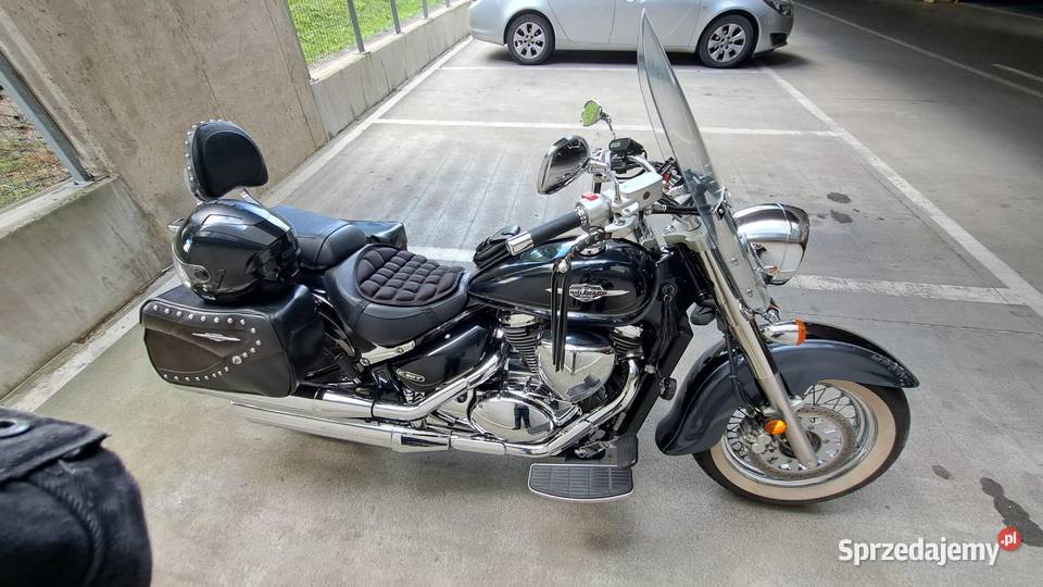 Suzuki Boulevard vl800 c50t 2011r czarny Grabki Duże sprzedam