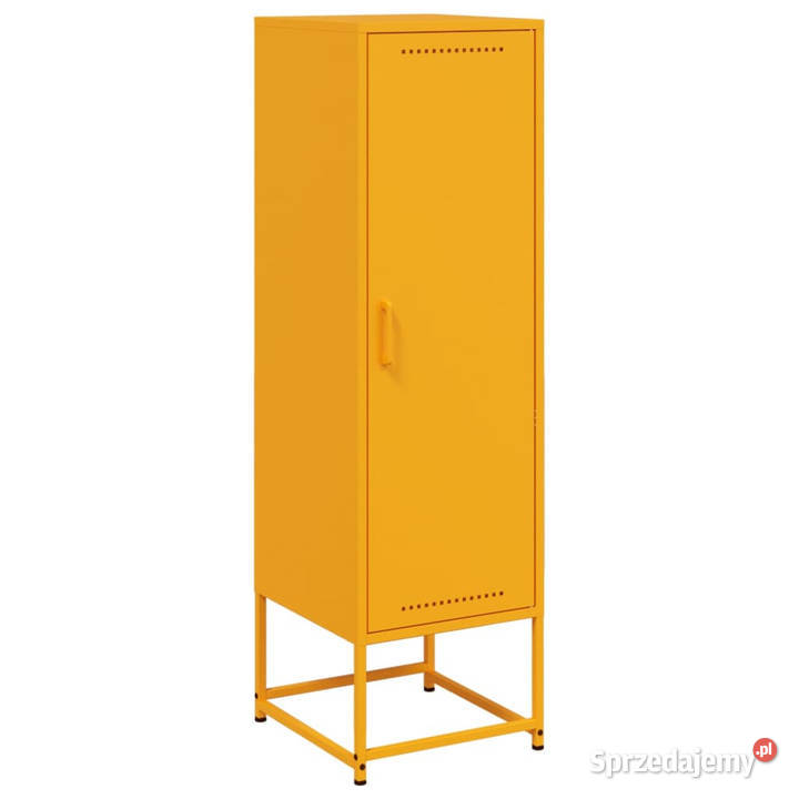 Szafka musztardowa 36x39x123 stalowa WM846527 mazowieckie Warszawa