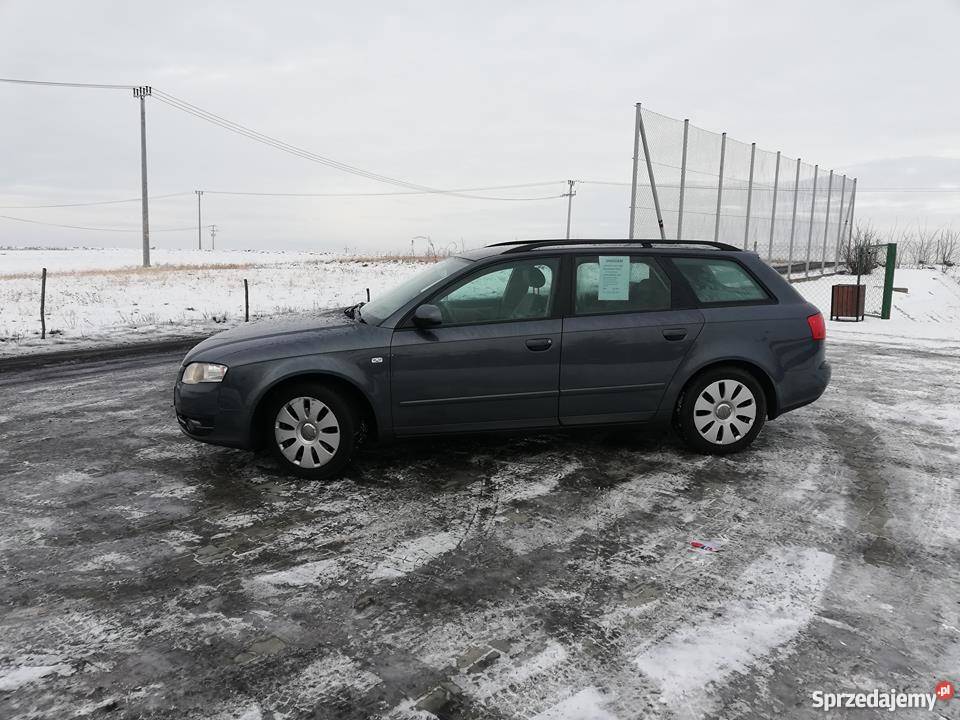 Audi A4 B7 19 TDI FABRYCZNY LAKIER 100 Super aluminiowe felgi Grybów