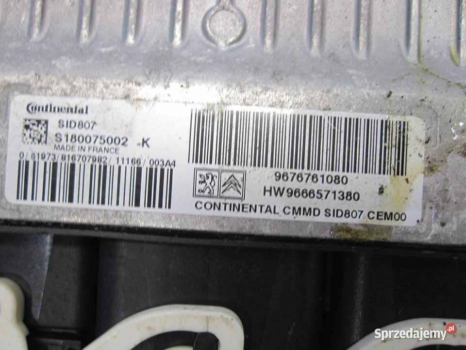 PEUGEOT 3008 I 11r komputer silnika 9676761080 Kielce