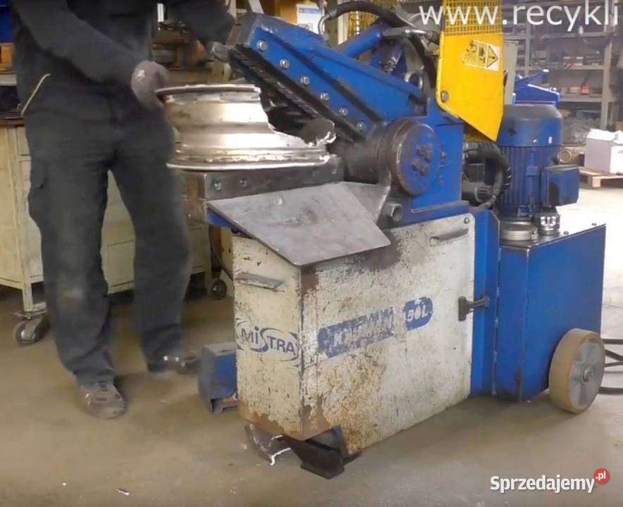 Nożyce do cięcia złomu Kajman 450 600 aligator Produkcja małopolskie Oświęcim