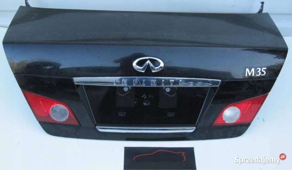 INFINITI M35 M35X BLENDA CHROM LAMPY KLAPY TYŁ lampy tylne