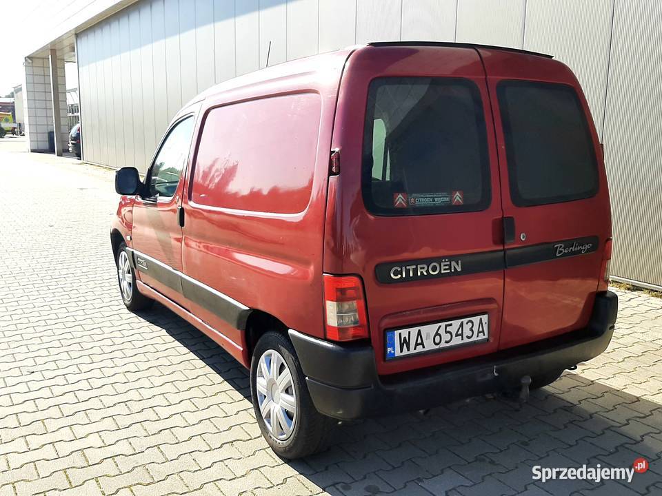 Citroen Berlingo 16 HDi 2007 r WSPOMAGANIE Vat1 łódzkie Zduńska Wola