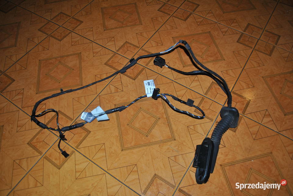 Wiązka elektryczna drzwi prawy tył BMW E60 E61 Poręba
