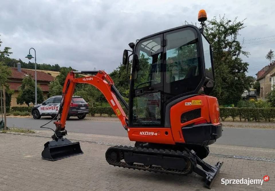 Kompaktowy minikoparka 3 łyżki Kubota KX0194