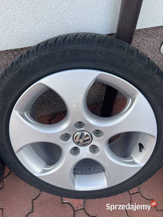 Felgi VW Golf 6 GTI 17 75J ET51 Dunlop Winter Pniewo sprzedam