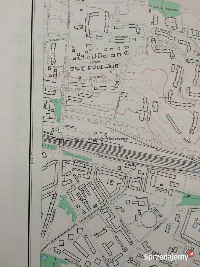 2534 Mapa Tematyczna Szczecin