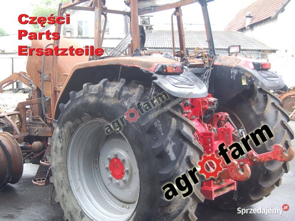 McCormick MC115 części skrzynia biegów silnik