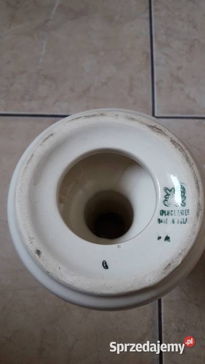03Świecznik ręcznie malowany w kolorowe kwiaty z Bydgoszcz