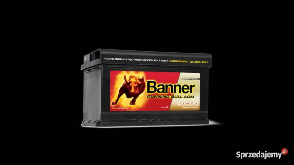 Akumulator Banner Running Bull AGM 80Ah 800A 580 pomorskie Starogard Gdański