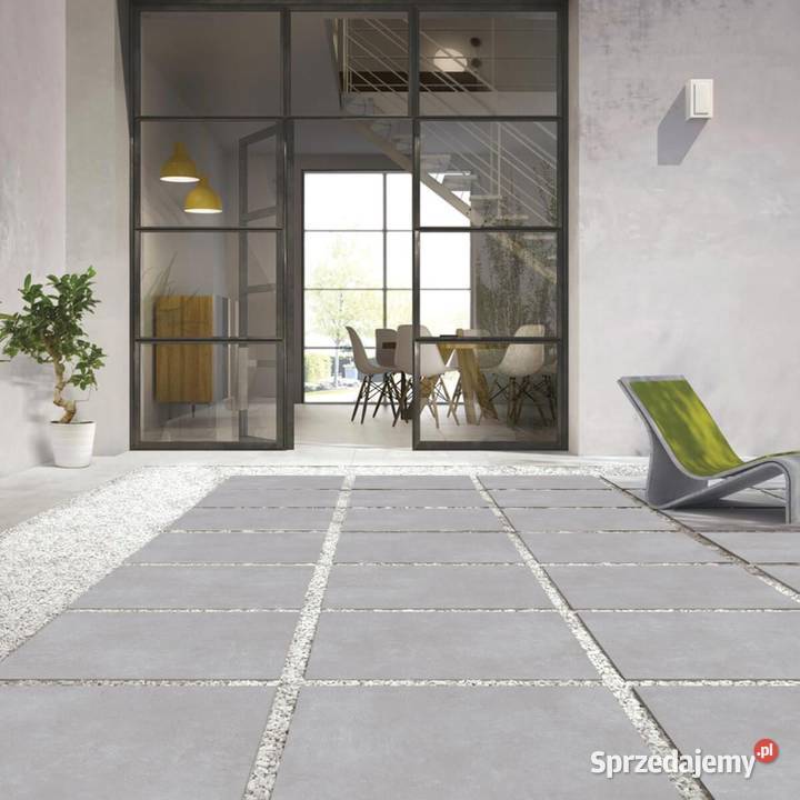 Gres 20MM Ark Silver matowy 90x60x2 Gdynia