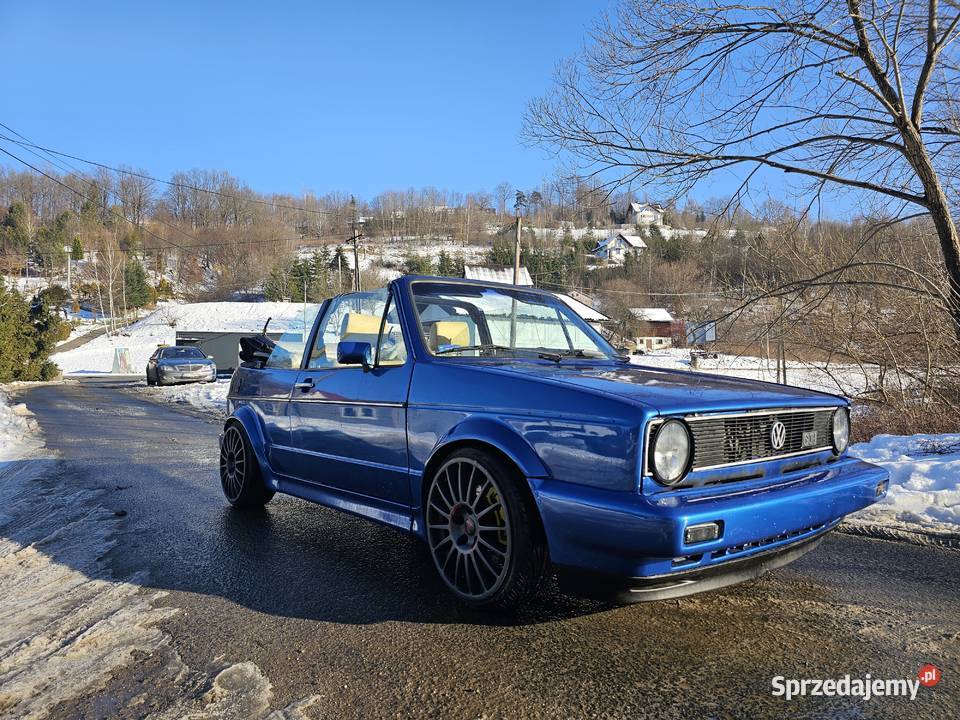 Vw Golf mk1 Cabrio 18T S3 KARMAN renowacji Nowy Sącz