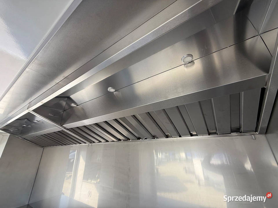 Przyczepa gastronomiczna kebab gotowy biznes gastronomiczne Kotlin