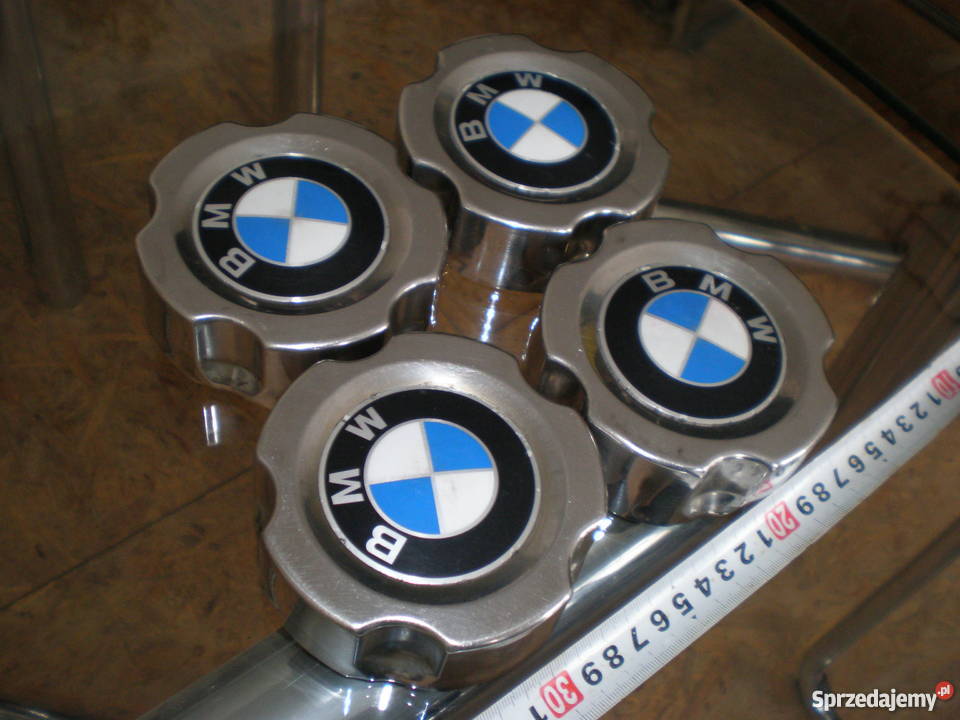 BMWZabytkowe kołpakikapsle chrom kolekcjonera