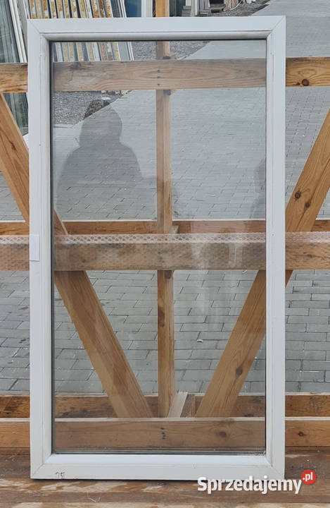 OKNA KacprzaK Witryna 78X125 FIX Używany PCV Lublin
