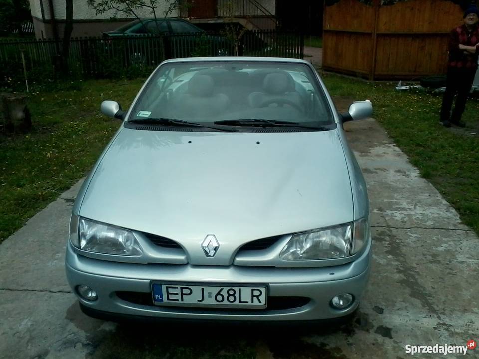 Renault megane cabrio 16 LPG Sekwencja okazja garażowany Rząśnia