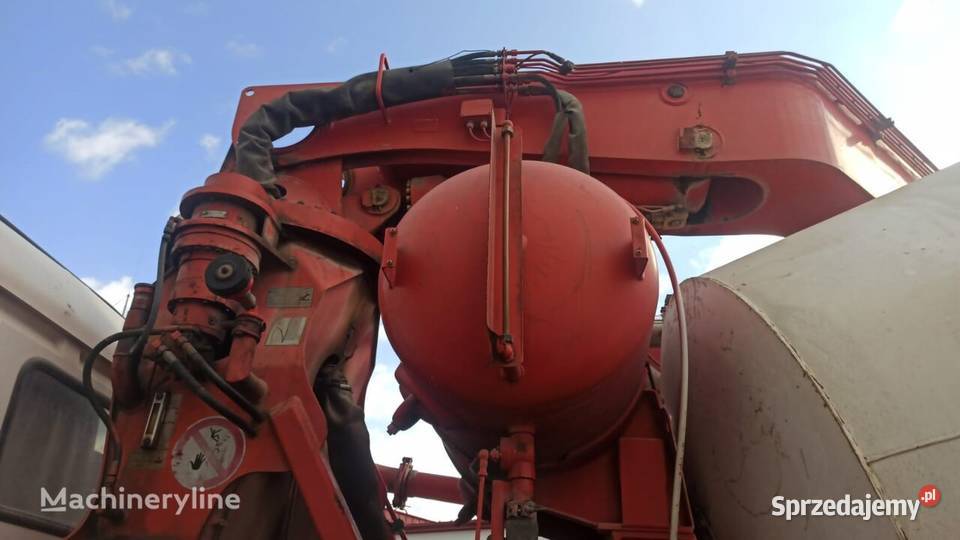POMPO GRUSZKA PUTZMEISTER 24 Scania 8x4 mazowieckie Kacice