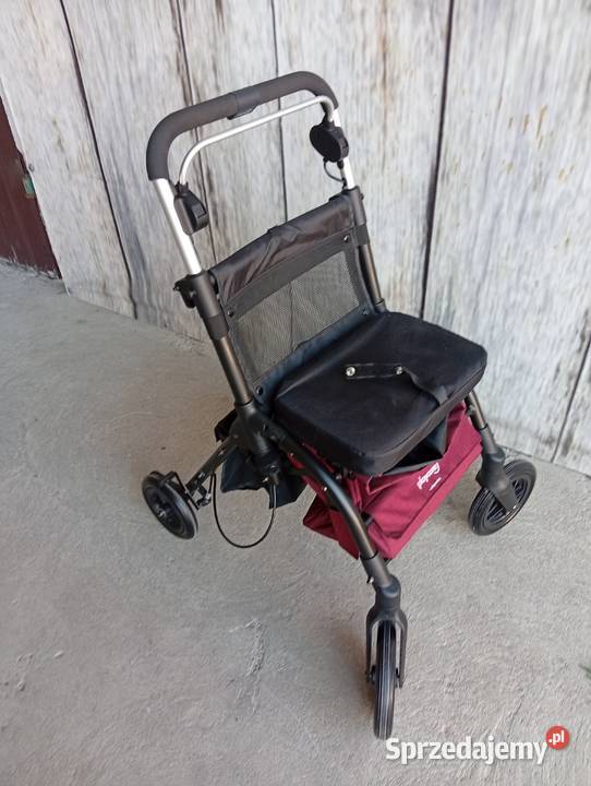 chodzik z siedziskiem i torbą na zakupy kujawsko-pomorskie Byczyna