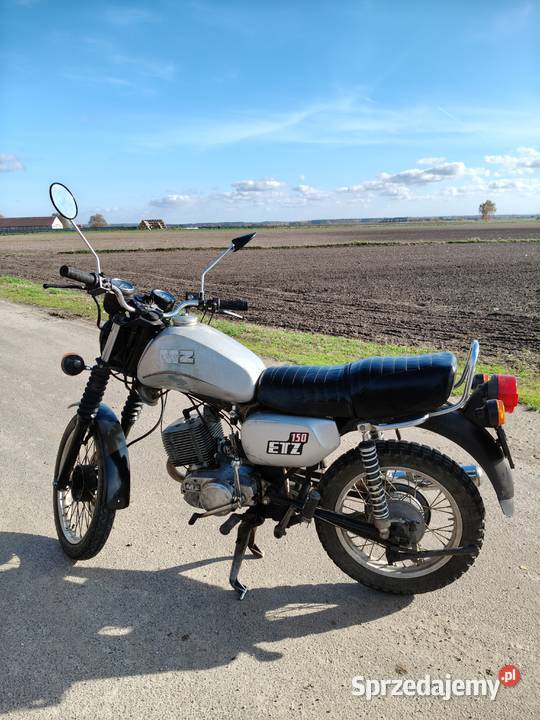 Motocykl MZ ETZ 150 1989r elektronik wielkopolskie Nowe Skalmierzyce sprzedam