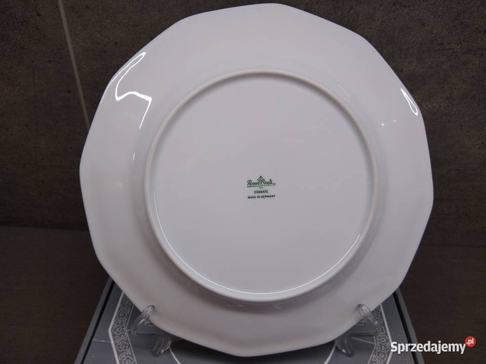 Rosenthal Maria Biała 2 talerze płytkie 27 NOWE Kalisz sprzedam