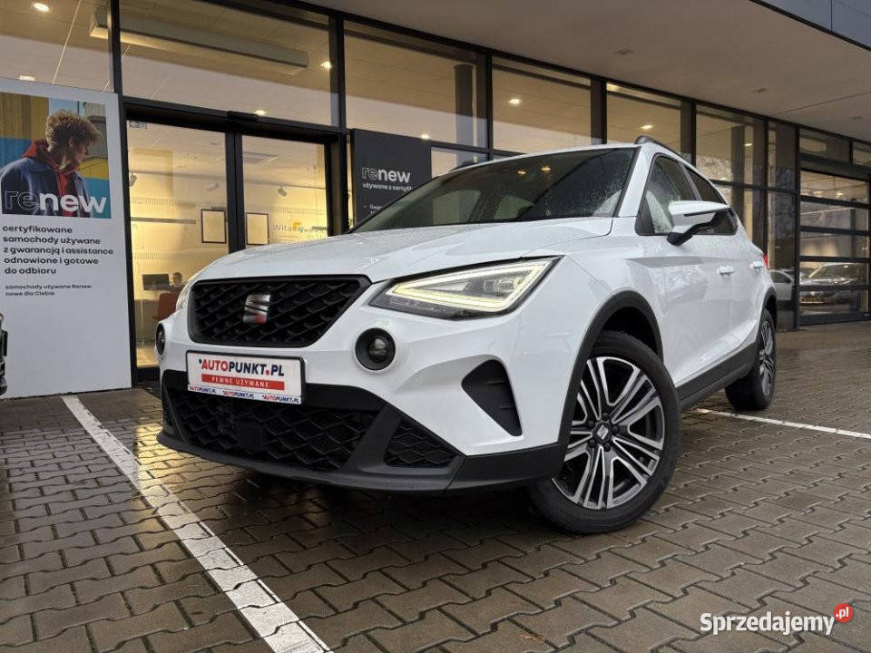 SEAT Arona 2023r Salon Polska Niski przebieg mazowieckie Warszawa