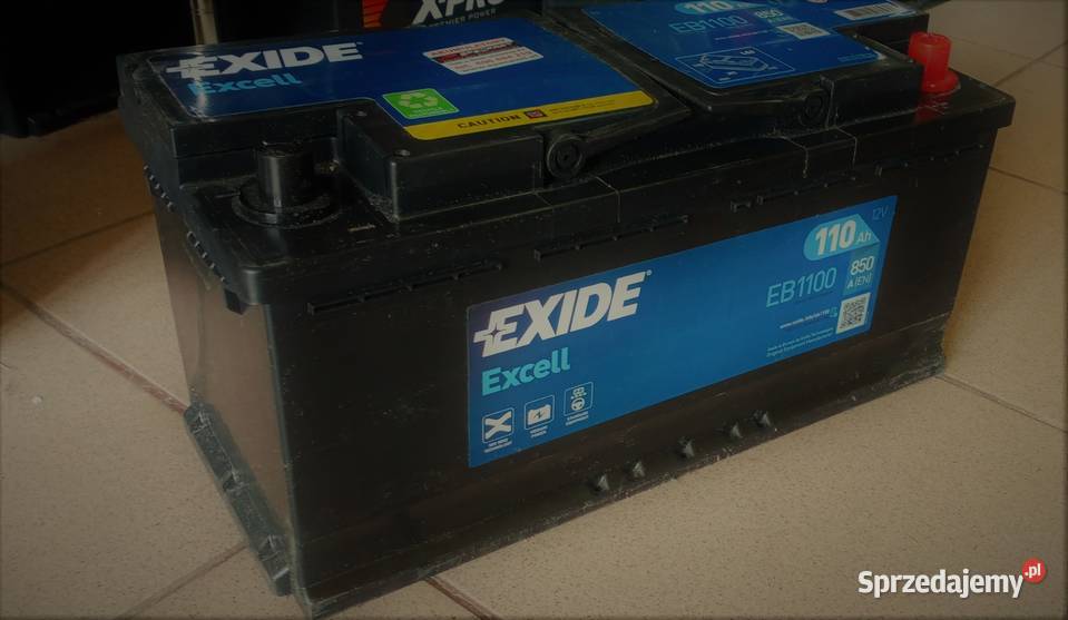 Akumulator Exide Excell 110Ah 850A EN PRAWY PLUS Chełm