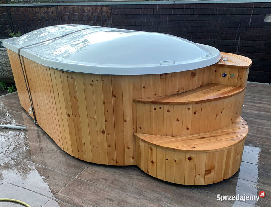 BASEN WOLNOSTOJĄCY 400x200 z JACUZZI Hydromasaż Poznań