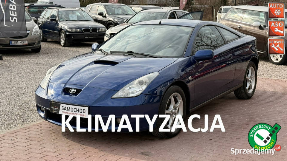 Toyota Celica Klimatyzacja Super Stan VII gniazdo SD mazowieckie Sade Budy sprzedam