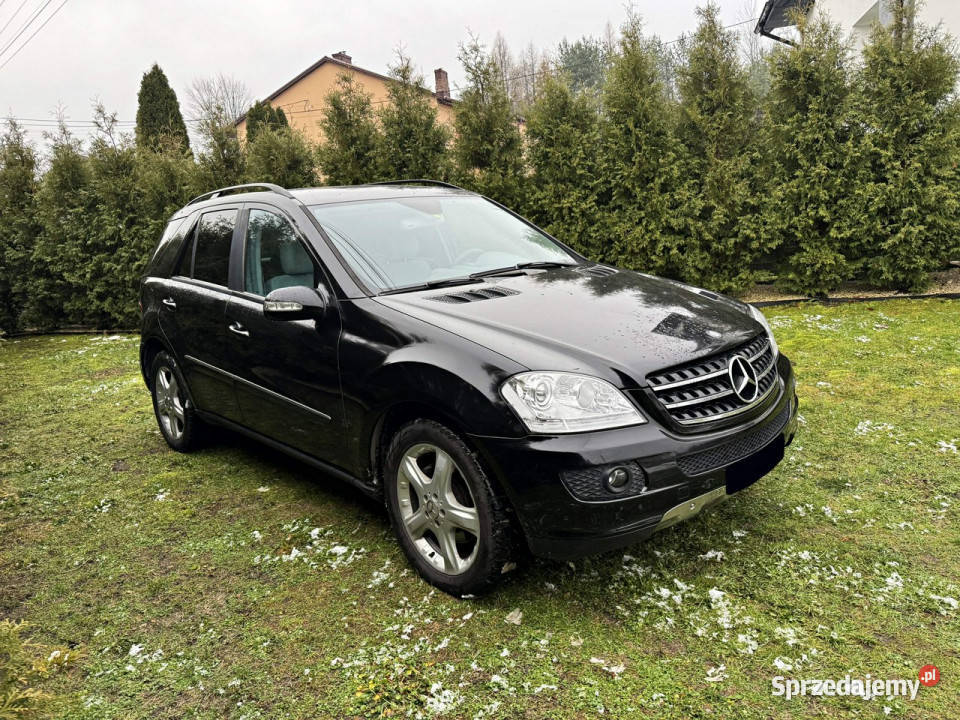 Mercedes ML 320 30 V6 4Matic Offroad Sport elektrycznie ustawiane fotele Mercedes-Benz świętokrzyskie