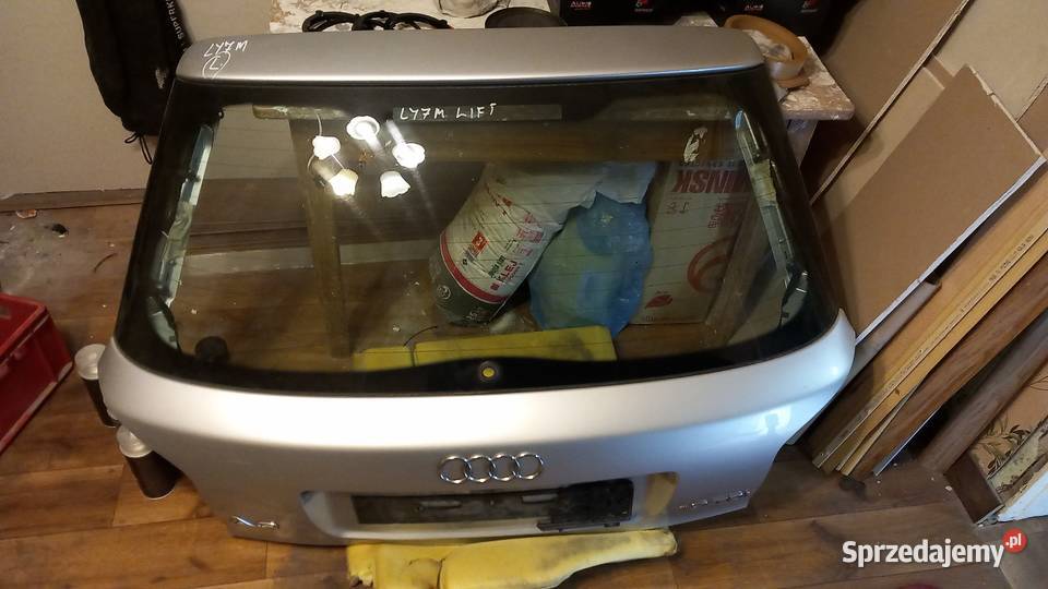 Sprzedam Klapę Bagażnika Audi a3 8l lift Fl LY7M Klapy bagażnika Kamienica Królewska