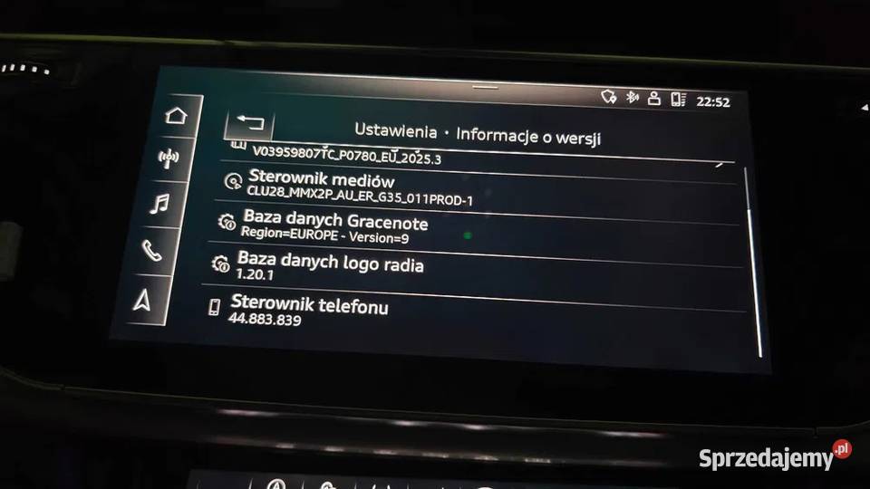 Audi Q3 A6 A7 Q7 Q8 Konwersja MH2p Mapa 2026 Szczecinek