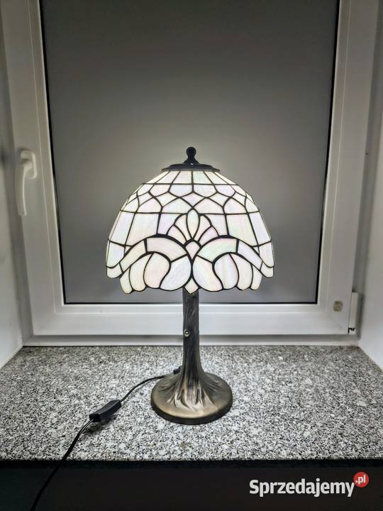 Tiffany lampa witrażowa stołowa nocna dolnośląskie sprzedam
