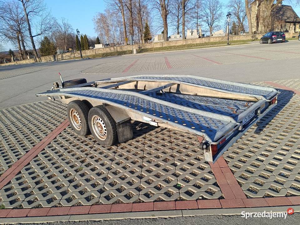 Laweta przyczepa DMC 2T garbatka REMORK lawety Lawety Nowy Żmigród