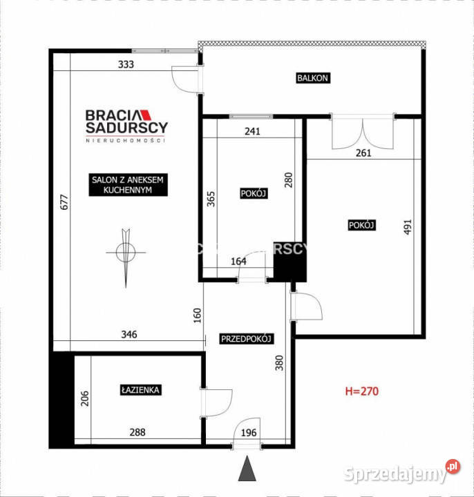 Sprzedaż mieszkania Kraków płk Francesco Nullo małopolskie