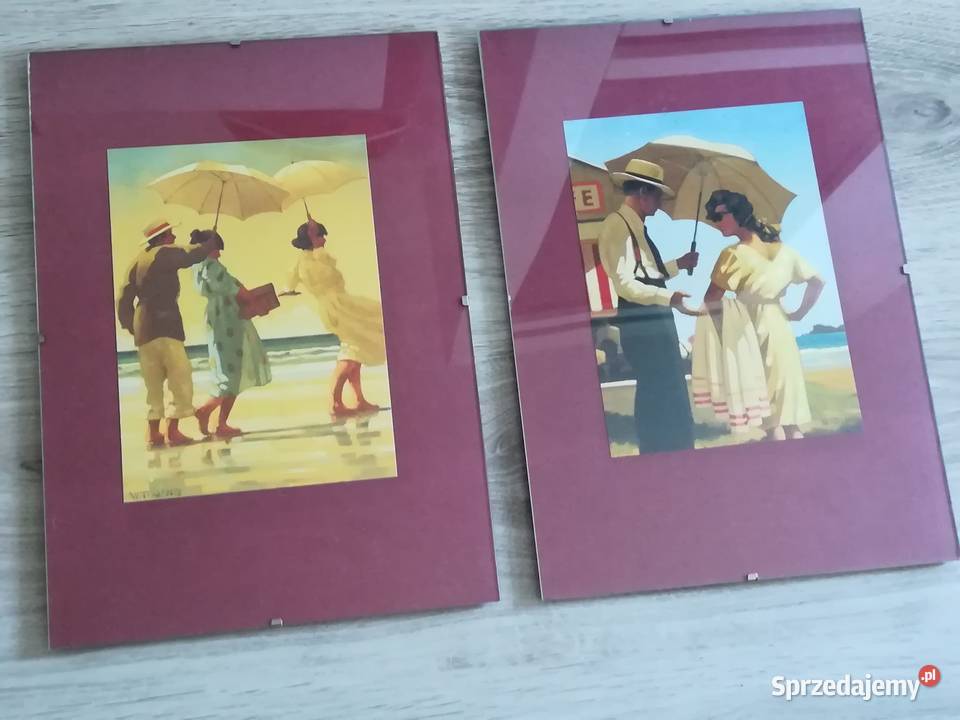 Dwa obrazki na ścianę ramka na zdjęcie Dekoracje i ozdoby Dom i Ogród sprzedam