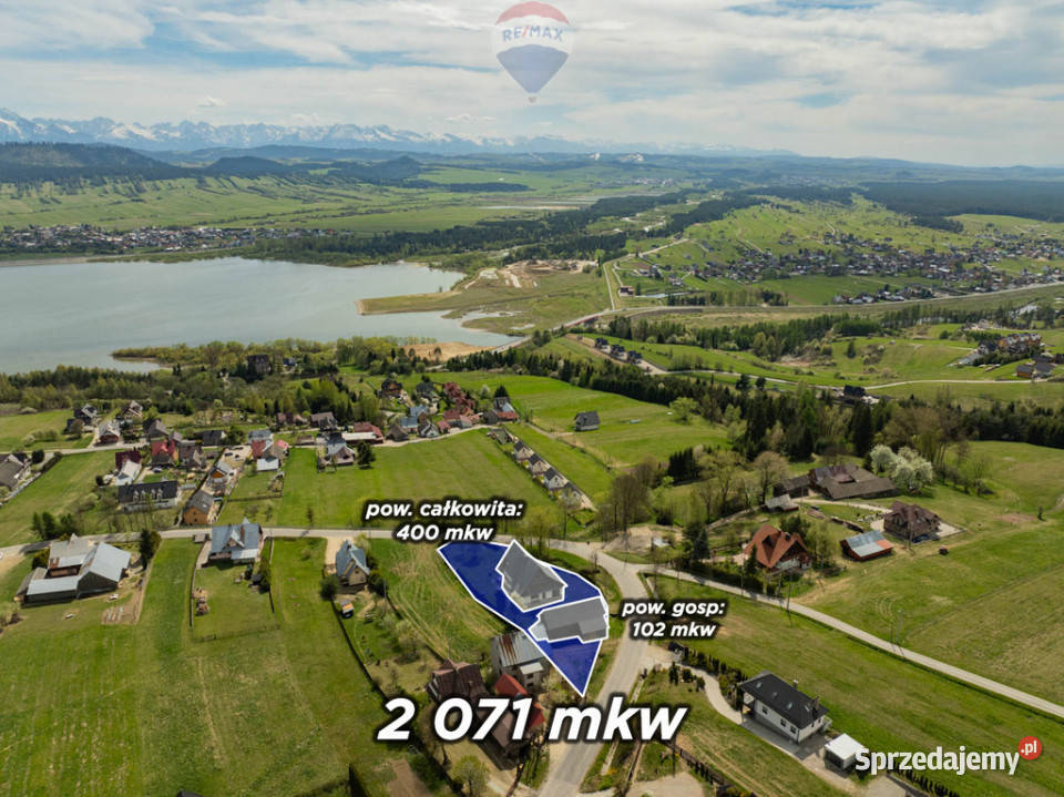 Dom z widokiem na Tatry i Jezioro Czorsztyńskie Maniowy