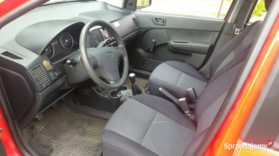 Hyunday Getz 11 2007r salon Polska Rok produkcji 2007 dolnośląskie Twardogóra