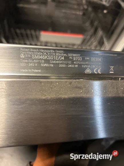 Zmywarka Bosch Silent Plus SL6P1B SMI46KS01E04 60cm