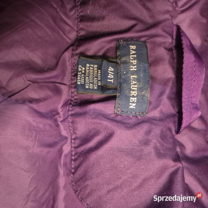 Puchowa kurteczka dziewczynka mazowieckie