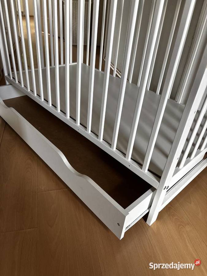Drewniane łóżeczko dziecięce tapczanik 2w1 łódzkie Tuszyn