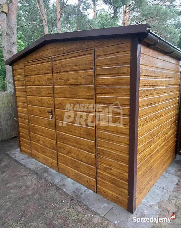 Schowek domek ogrodowy 3x2m drewnopodobny Rynny Altany i wiaty