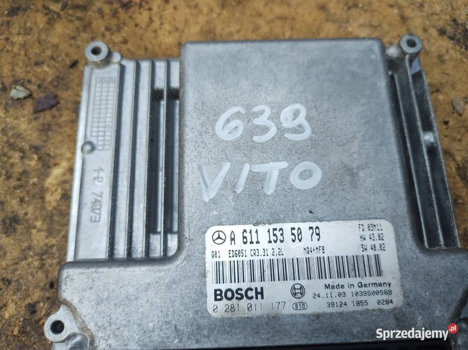 MERCEDES Vito 639 sterownik W6111535079 Komputer komputery Kielce