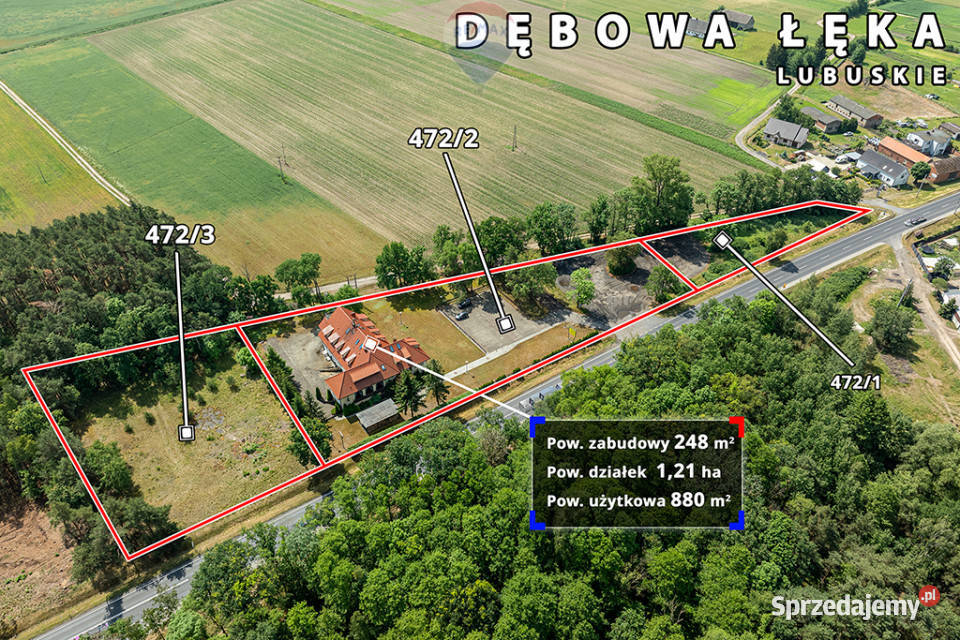 Na sprzedaż zajazd obiekt hotelowogastronomiczny Dębowa Łęka sprzedam