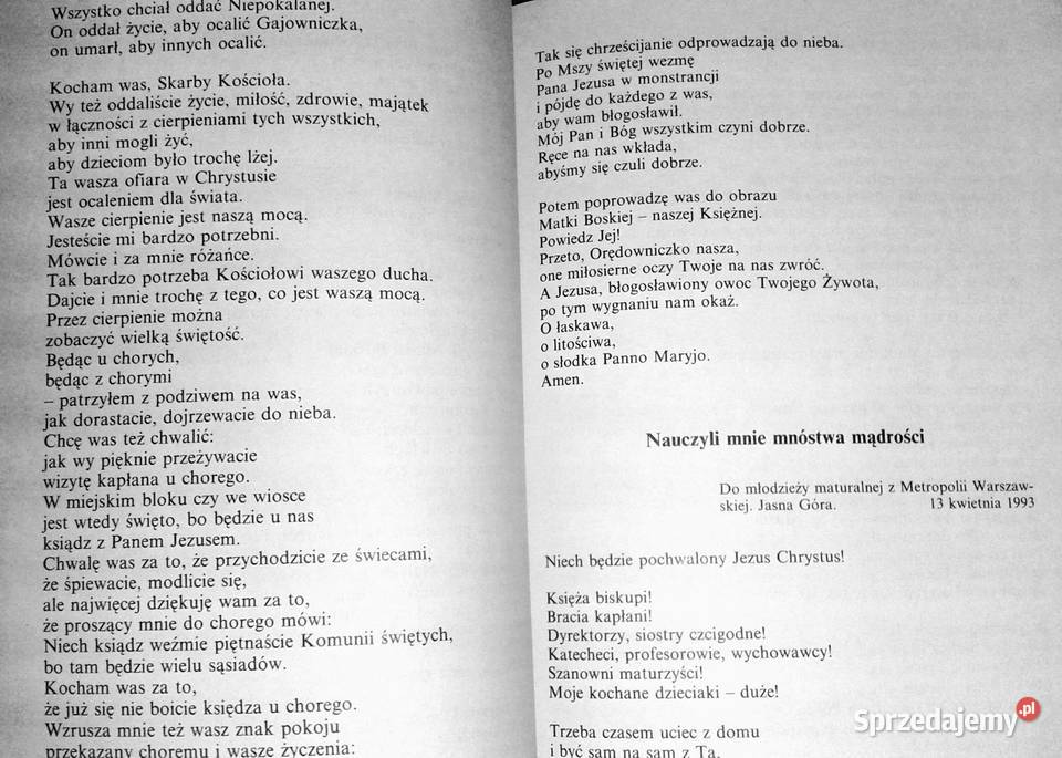 Jam sługa Twój Kazania różne ks bp Józef Pozostałe Chełm