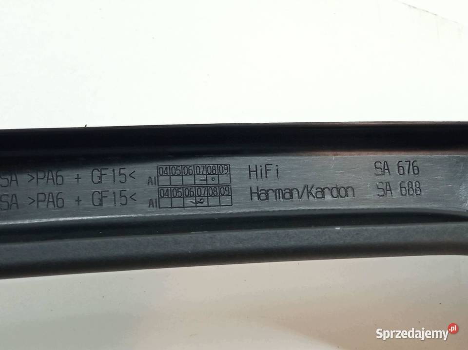 LISTWA DRZWI RAMKA HARMAN KARDON PRAWY PRZÓD Listwy i nakładki