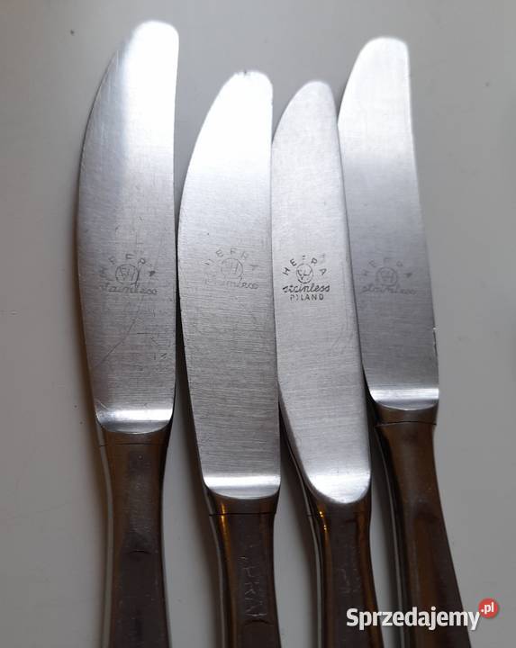 Retro Vintage Sztućce HEFRA PRL Sygnatura 12 pomorskie Gdańsk