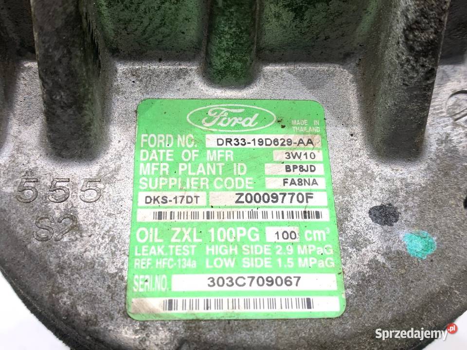 SPRĘŻARKA KLIMATYZACJI FORD MUSTANG V sprzedam